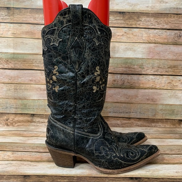 Corral Vintage Lizard Boots - Picture 4 of 11